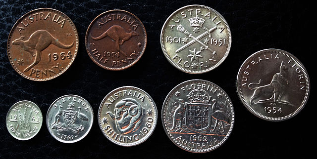 Australian Pound coins