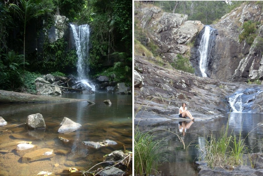 waterfalls at Mt Tamborine